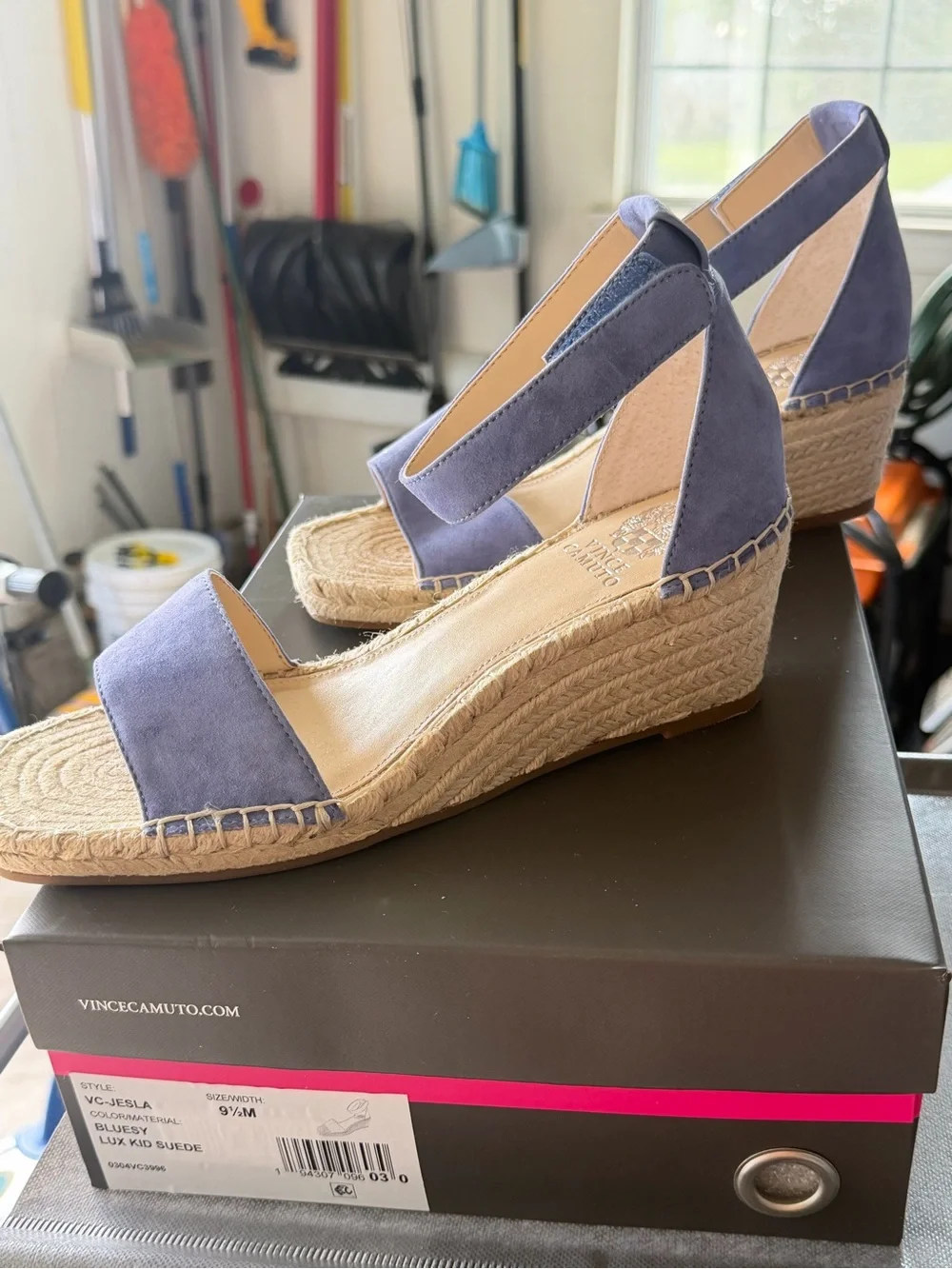 Vince Camuto Bluesy Espadrille Wedge Sandals